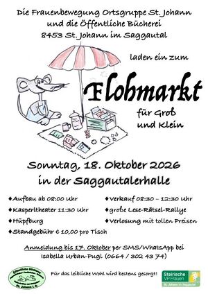 Flohmarkt f&uuml;r Gro&szlig; und Klein