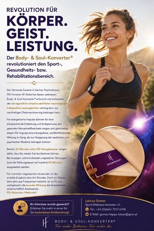 News aus der PSI-Forschung f&uuml;r alle Sport- und Fitnessbegeisterten!