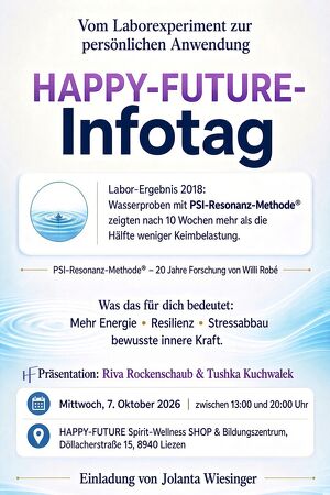 Einladung zum INFO-TAG bei HAPPY - FUTURE in Liezen!