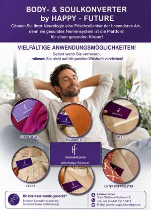 Stress, &Uuml;berforderung, &Auml;ngste, Sorgen, innerer Unruhe usw. im Optimum vorbeugen!