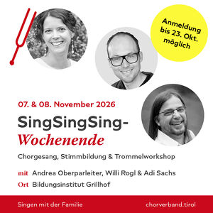 SingSingSing - Wochenende