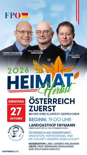 Heimat-Herbst: &Ouml;sterreich am Wendepunkt � Migration, Wertewandel und die Zukunft unserer Gesellschaft