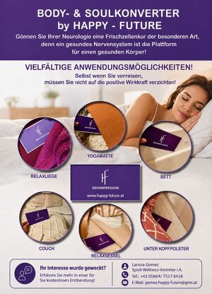 Stress, &Uuml;berforderung, &Auml;ngste, Sorgen, innerer Unruhe usw. im Optimum vorbeugen!