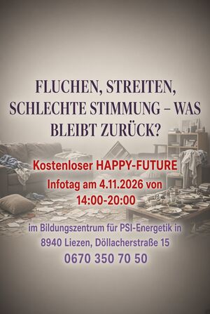 �FLUCHEN, STREITEN, SCHLECHTE STIMMUNG � WAS BLEIBT ZUR&Uuml;CK?�