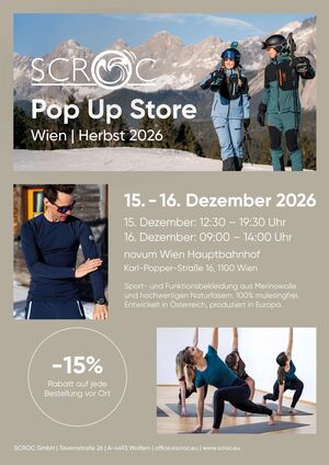 SCROC-Pop-up Store Wien